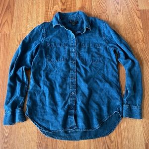 Banana Republic Boyfriend Fit Denim Shirt